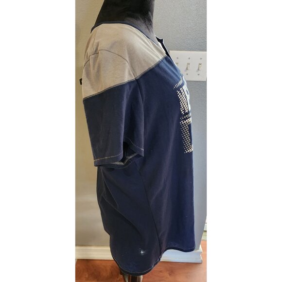 NFL New England Patriots T-Shirt Womens XXL Team Apparel Majestic Football - Picture 4 of 13